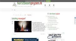 Desktop Screenshot of kerstboomprijzen.nl